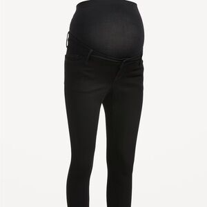 Old Navy Maternity Rockstar Super Skinny Maternity Jeans in Black size 12 short